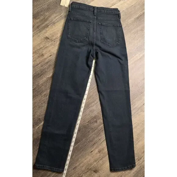 NWT Women's Universal Thread Size 2 Mid Rise 80's Slim Fit Comfort Stretch Jeans - Picture 4 of 7